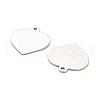 Non-Tarnish Stainless Steel Pendants STAS-L276-01P-05-2