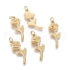 Valentine's Day Ion Plating(IP) 304 Stainless Steel Pendants STAS-I164-019G-1