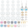   DIY Glass Ball Dangle Earring Making Kit DIY-PH0021-53-1