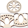 Wooden Basket Bottoms AJEW-WH0126-08A-4