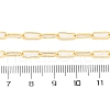 Brass Paperclip Chains Necklaces for Women NJEW-D302-69G-5