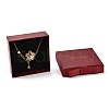 Square & Word Jewelry Cardboard Jewelry Boxes CBOX-C015-01C-01-3