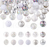 60Pcs 12 Style Acrylic Beads DIY-TA0003-92-10