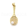 Rack Plating Brass Pendants KK-K401-63G-1
