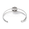 Non-Tarnish 304 Stainless Steel Bracelets Setting Making BJEW-B090-03C-P-3