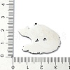 Non-Tarnish 201 Stainless Steel Pendants STAS-R118-14P-3