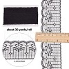 Polyester Lace Trim OCOR-WH0071-035B-2