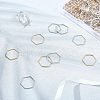 Olycraft Brass Linking Rings KK-OC0001-02-5