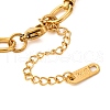 1Pc 304 Stainless Steel Cable Chain Bracelet for Women BJEW-DJ0001-55-3