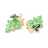 Alloy Enamel Pendants ENAM-D046-23G-02-2