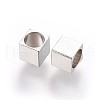 Tarnish Resistant 201 Stainless Steel European Beads STAS-P237-31P-2
