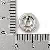 Brass Micro Pave Clear Cubic Zirconia Beads KK-G493-30D-P-4