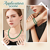 Beebeecraft 3 Strands Natural White Jade Beads Strands G-BBC0001-39A-5