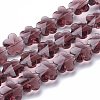 Transparent Glass Beads GLAA-Q066-10mm-C03-1