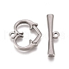 Non-Tarnish 304 Stainless Steel Toggle Clasps STAS-L247-003P-2