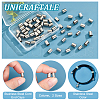 Unicraftale 304 Stainless Steel Cord End Caps STAS-UN0010-58P-5