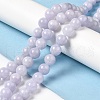Natural Dyed White Jade Beads Strands G-M402-C04-04-2