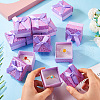 Bowknot Cardboard Paper Ring Gift Storage Boxes CON-TAC0001-16C-6