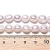 Natural Cultured Freshwater Pearl Beads Strands PEAR-N014-07L-01-5