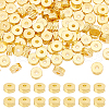 BENECREAT 80Pcs Brass Bead KK-BC0013-53D-1