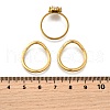 3Pcs 304 Stainless Steel Micro Pave Cubic Zirconia Ring Sets RJEW-S625-01G-8