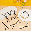 Unicraftale 10Pcs Twisted Nylon Cord Slider Bracelet Making MAK-UN0001-54A-3