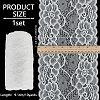FINGERINSPIRE 10 Yards Nylon Elastic Lace Trim OCOR-FG0002-66B-2