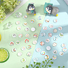   120Pcs Glass Cabochons GGLA-PH0001-25-2