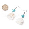 Shell Dangle Earrings EJEW-TA00646-3