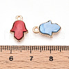 Alloy Acrylic Pendants OACR-T028-39-3