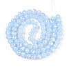 Baking Paint Glass Beads Strands DGLA-N015-10mm-06-2