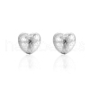 Non-Tarnish 304 Stainless Steel Stud Earrings for Women FE9821-2-1