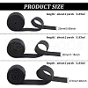 BENECREAT Flat Elastic Rubber Cord/Band OCOR-BC0001-25-2