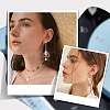 ARRICRAFT 100Pcs 5 Styles Plastic Clip-on Earring Findings KY-AR0001-31-5