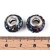 Opaque Resin European Beads RESI-T057-29A-3