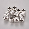 Tibetan Style Alloy European Beads TIBEB-Q061-06AS-RS-1
