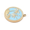 304 Stainless Steel Pendants STAS-C124-01G-2