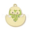 Alloy Enamel Pendants ENAM-C022-01C-G-1