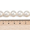 AB Color Plated Shell Pearl Round Beads Strands BSHE-XCP0001-50-5