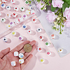SOFPLATE 60Pcs Acrylic Beads Imitation Shell OACR-SP0001-21-3