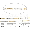 Ion Plating(IP) 304 Stainless Steel Bar Link Chains CHS-M005-11GP-3