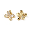 Brass Micro Pave Cubic Zirconia Charms KK-N254-229G-02-2