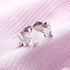 304 Stainless Steel with Rhinestone Finger Rings RJEW-Q020-15P-4