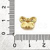 Brass Micro Pave Clear Cubic Zirconia Beads KK-B136-10G-06-3