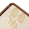 Leaf Alloy Pendant Necklaces & Dangle Earrings Sets FS-WG2602B-01-5