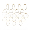 304 Stainless Steel Wire Pendants STAS-X0017-15G-1