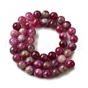 Natural Watermelon Tourmaline Bead Strands G-NH0006-A01-02-8