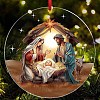 The Birth of Juses Acrylic Hanging Ornaments PW-WGE130A-02-2