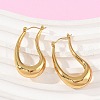 304 Stainless Stee Hoop Earrings EJEW-M105-06G-2
