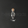Mini High Borosilicate Glass Bottle Bead Containers X1-BOTT-PW0001-261G-1
